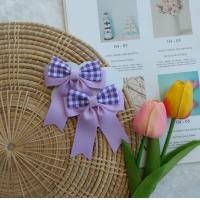 ราคา โบว์ติดผมนักเรียนลายสก๊อต ราคา 1คู่ (15416776361)