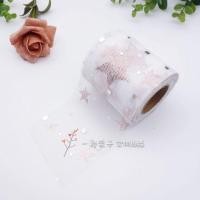 ราคา ผ้าโปร่งลายดาว 1 หลา ริบบิ้นผ้า ริบบิ้นเกาหลี ริบบิ้น (21176775480)