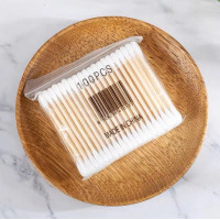 ราคา สำลีปั่นหู คอตตอนบัด สำลีก้าน Cotton Buds Cotton Swabs 2หัว ใช้ปั่นหู เช็ดแผล ไม้พันสำลี สะอาดปลอดภัย สำหรับแคะหู เด็ก ผู้ใหญ่ สำลีพันไม้ Cotton Buds Cotton Swabs (21379438504)