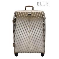 ราคา ELLE Travel Valken Collection กระเป๋าเดินทางขนาดใหญ่ 29นิ้ว โพลีคาร์บอเนต100 PC คันชักอะลูมเนียม ล้อหมุน 360องศา ระบบ TSA Lock (4326106576)