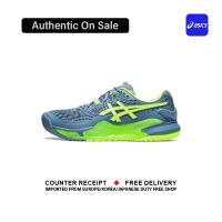 ราคา Official Asics GEL Resolution 9 Green รองเท้าวิ่ง 1041A330 400 Complete Shoes Box (21941150602)