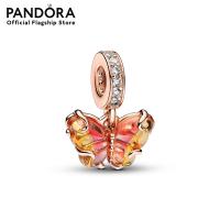 ราคา Pandora Butterfly 14k rose gold plated dangle (21871590523)