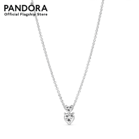 ราคา Pandora Heart sterling silver collier with clear cubic zirconia (13674286052)