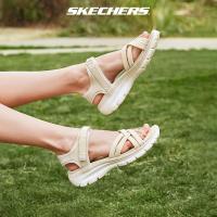 ราคา Skechers สเก็ตเชอร์ส รองเท้าแตะ ผู้หญิง Modern Comfort Easy Going Sandals 163428 NAT (21721008220)