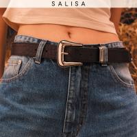 ราคา SALISA BELT Out West Waist 25 31 สามารถนำไปเจาะรูเพิ่มได้ เข็มขัด (22127356786)