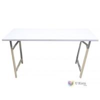 ราคา โต๊ะประชุม โต๊ะพับ 75x150x75 ซม โต๊ะหน้าไม้ โต๊ะอเนกประสงค์ โต๊ะพับอเนกประสงค์ โต๊ะสำนักงาน โต๊ะจัดปาร์ตี้ uk uk99 (1369080323)