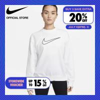 ราคา Nike Womens Dri FIT Get Fit Graphic Crewneck Sweatshirt Tee White ไนกี้ เสื้อยืดคอกลมผู้หญิง Dri FIT Get Fit Graphic Sweatshirt สีขาว (21564641924)