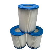 ราคา 4Pcs Swimming Pool Filter Cartridges Pool Filter Replacement Parts for II Pool Filter Pumps Replacement (20676002008)