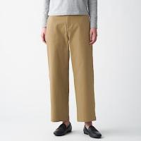 ราคา กางเกงชิโนมูจิผู้หญิงทรงขากว้าง Muji รุ่น 4 WAY STRETCH CHINO EASY WIDE PANTS (21581112485)
