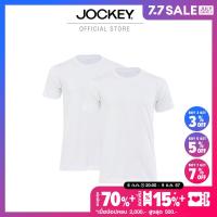 ราคา JOCKEY UNDERWEAR เสื้อยืด รุ่น KU 1711CS สีขาว PACK 2 ตัว (116432931)