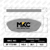ราคา ผ้าเบรคหน้า หลัง TOYOTA COMMUTER รถตู้คอมมูเตอร์ ปี1983 ON Ventury เวนทูรี่ MAJESTY ผ้าเบรค MKC (15111752407)