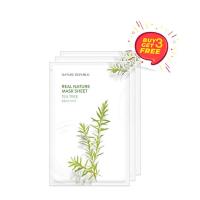 ราคา ชุดสุดคุ้ม Nature Republic เนเจอร์ รีพับบลิค Tea Tree Mask Sheet มาส์กหน้า สูตรทีทรี (22112253980)