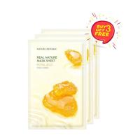 ราคา ชุดสุดคุ้ม Nature Republic เนเจอร์ รีพับบลิค Royal Jelly Mask Sheet มาส์กหน้าบำรุงผิว สูตรนมผึ้ง (22112319712)
