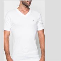 ราคา GUY LAROCHE T SHIRT ชายคอวี 100 COTTON JVV2401R8WH (355564104)