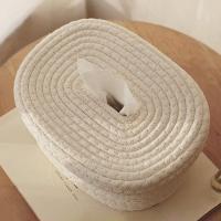 ราคา JustLiving กล่องกระดาษทิชชู่เชือกคอตตอนขนาดเล็กกล่องเก็บของกล่องใส่ทิชชูรูปไข่ตะกร้าใส่ของกล่องกระดาษทิชชู่เช็ดหน้าผ้าฝ้ายที่คลุมกล่อง Kleenex สำหรับห้องนอน ห้องนั่งเล่น สำนักงาน (21505243544)