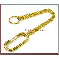 ราคา พวงกุญแจ พวงกุญแจสายโซ่ทองเหลือง100 พวงกุญแจโซ่คล้องกระเป๋าสตางค์ กระเป๋าหนัง เป๋ามอเตอร์ไซค์ โซ่ห้อยหูกางเกง พร้อมแหวนกุญแจ C m L 89 b (15440049577)