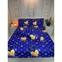 ราคา ส่งฟรี ชุดผ้าปูที่นอน ผ้าปูที่นอน คิตตี้ สีชมพู ผ้าคอตตอนแท้100 ครบเซ็ต5ชิ้น ผ้าปู ปลอกหมอน ปลอกหมอนข้าง ขนาด 3 5 5 6ฟุต เพิ่มผ้าห่มได้ (20942694750)