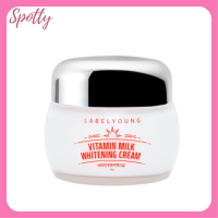 ราคา 1 กระปุก Label Young Vitamin Milk Whitening Cream ลาเบลยัง วิตามิน มิลค์ ไวท์เทนนิ่ง ครีม ผลิตภัณฑ์บำรุงผิวหน้าสูตรเข้มข้น บรรจุ 55 g 1 กระปุก (13226466719)
