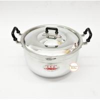 ราคา หม้อเข้ 2 หู หม้อจรเข้ หม้อจระเข้อลูมิเนียม ตราจระเข้แท้ ขนาด 24262830 cm (12660838743)