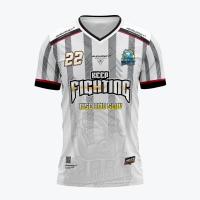 ราคา เสื้อยืด oversize เสื้อกีฬาแฟชั่นพิมพ์ลาย ฉลาม คอวี ใส่เล่น เที่ยว วิ่ง ออกกำลังกาย ผ้าไมโครสปอร์ต เบาสบายระบายอากาศ พิมพ์ลายทั้งตัว เสื้อฟุตบอลยูโร (22036982027)