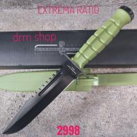 ราคา อุปกรณ์เดินป่า มีด มีดพก มีดเดินป่า มีดพกใบตาย EXTREMA RATIO รุ่น 2998 MADE IN ITALY ใบดำด้ามเขียวสวยๆ คมๆ น้ำหนักดี พร้อมปลอกไฟเบอร์ สินค้าคุณภาพเน้นใช้งาน น่าสะสม พกพาเดินป่า 30cm (21447842357)