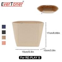 ราคา EverToner กระเป๋าสอดสักหลาดเหมาะสำหรับกระเป๋าถือซีรีส์ Longchamp Mini S M L Replay กระเป๋ามีผ้าซับในกระเป๋าแบ่งช่องใส่กระเป๋าเครื่องสำอางค์พกพา (21178945505)