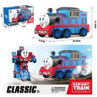 ราคา พร้อมส่ง หุ่นยนต์รถไฟโทมัสชนถอย แปลงร่างได้ วิ่งชนถอย ขนาดใหญ่ มีเพลง มีเสียง โทมัสแปลงร่าง รถไฟโทมัส (21987931603)