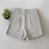 ราคา กางเกงขาสั้นผ้าโซดา งานตะขอหน้าซิปหน้าเอวสูง รหัส SODA (22099697426)