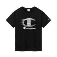 ราคา พร้อมส่ง พร้อมส่ง Champion เสื้อยืด เสื้อ แท้ ชาย 100 ผ้าฝ้าย ชีฟอง ใส่เดินทาง สไตล์ ธรรมดา เซ็กซี่ สีดำ รัดรูป S 5XL (21841608747)