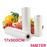 ราคา Vacuum bag Magic Seal Bag ถุงซีลสูญญากาศแบบม้วน แบบหนา มีขนาด 12x500 15x500 17x500 20x500cmเซนติเมตร (352042913)