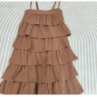 ราคา เดรสกระโปรงขนมชั้น กระโปรงทรงขนมชั้น กระโปรงสายเดี่ยว (21611285109)