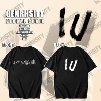 ราคา พร้อมส่ง เสื้อ IU เสื้อยืดลําลอง ผ้าฝ้าย แขนสั้น พิมพ์ลายกราฟฟิค Love wins all สีขาว สไตล์เกาหลี สําหรับผู้ชาย และผู้หญิง ไซซ์ S 5xl Cotton100 S 5XL (21952617236)