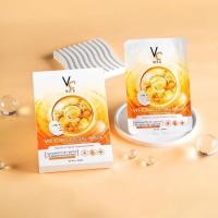 ราคา พร้อมส่ง ส่งฟรี มาส์กวิตซีเกาหลี Vit C Facial Mask มาร์คน้องฉัตร ผิวหน้ากระจ่างใส วิตามินซีเข้มข้น มากส์ วิตซี (19485333042)