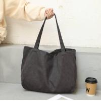 ราคา กระเป๋าผ้าสไตล์เกาหลี กระเป๋า TOTE BAG มินิมอลสุดสุด (17484208376)