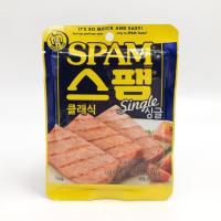 ราคา CJ SPAM Single 80g Classic Light 25 สแปมแฮมเกาหลี สแปมเกาหลี สแปมแฮม spam กระป๋อง 스팸 (20590770570)