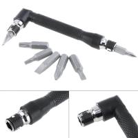 ราคา L Shape MINI 45 เหล็กคู่หัวประแจชุด 10 ไขควง Bits และ 1 4 หกเหลี่ยมหัวสำหรับบำรุงรักษาบ้าน (411537367)