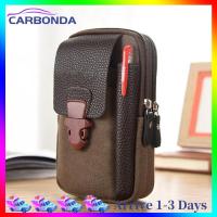 ราคา Men Outdoor Sports Waist Bag Canvas Solid Business Belt Mobile Phone Pouch (21939004176)