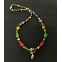 ราคา สร้อยคอลูกปัดโบราณ ลูกปัดหินสี เส้นสั้น 20 นิ้ว (22013892398)