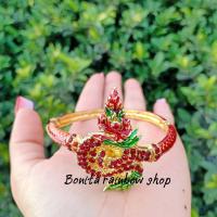 ราคา กำไลข้อมือพญานาค กำไลพญานาค กำไลพญานาคสีเขียว กำไลพญานาคสีขาว เครื่องประดับชุดไทย มาใหม่พญานาคมีพลอย (12377588834)