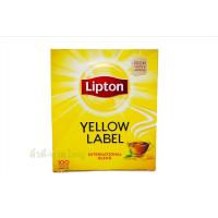 ราคา Lipton Yellow Label Tea ชาลิปตันชนิดซอง ซองเปลือย กล่องสีเหลือง 2g 100ซอง EXP 7 2025 (22146226539)