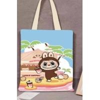 ราคา กระเป๋าผ้าลายการ์ตูน กระเป๋าสะพาย มีซิป มี8 ลายให้เลือก (22067887986)