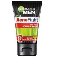 ราคา 100ml การ์นิเย่ เมน โฟมล้างหน้า สำหรับผู้ชาย ขนาด 100ml GANIER MEN 100 กรัม 100มล การ์นิเย่ เมน แอคโน ไฟท์ แอนตี้ แอคเน่ สครับ อิน โฟม 100 มล GANIER MEN (14132257969)
