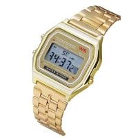 ราคา Jam Tangan elektronik เหล็ก F91w สำหรับผู้ชาย Jam Tangan Digital LED อเนกประสงค์สไตล์ฮาราจูกุโดยไม่ต้องใช้ตะขอ (21735118097)