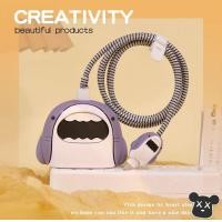 ราคา พร้อมส่งจากไทย ชุดถนอมสายชาร์จการ์ตูน สำหรับไอโฟน 18w 20w พร้อมส่ง ชุดแต่งสายชาร์จลายการ์ตูน ชุดถนอมสายชาร์จการ์ตูนน่ารักๆพร้อมส่งจากไ (21334775666)