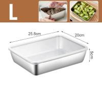 ราคา กล่องใส่อาหารสแตนเลส กล่องสแตนเลส304 กล่องอาหารสแตนเลส พร้อมฝาปิดสนิท กล่องเก็บอาหาร กล่องสแตนเลส (21786283588)