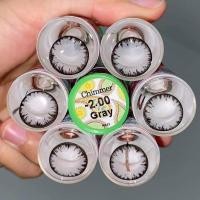 ราคา คอนแทคเลนส์ บิ๊กอาย รุ่น Chimmer Icy x สีเทา ตาล Gray Brown สายตาปกติ 0 00 (21512209721)