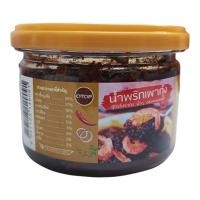 ราคา น้ำพริกตาแดง น้ำพริกกะปิ น้ำพริกเผากุ้ง สูตรโบราณ อร่อยชัวร์ ตรา วรรณา ขนาด 120 200 กรัม ฝาสองชั้น มีฝาดึง (22115417011)