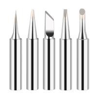 ราคา หัวแร้งชุดปลายหัวแร้งทองแดงเปลือยชุด5ชิ้นสำหรับสถานีบัดกรี B 2 2K 2 4D 3C I 900M (10655584187)