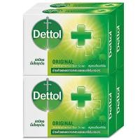 ราคา Dettol เดทตอล สบู่ก้อน สบู่เดทตอล ขนาด 60 กรัม แพค 4 ก้อน (22000378753)
