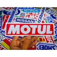 ราคา สติ๊กเกอร์ติดรถ MOTUL เคลือบกันรอย กันน้ำ เกรด 2 ปี ขนาด 16 5x4 เซนติเมตร l MOTUL Sticker (21428137122)